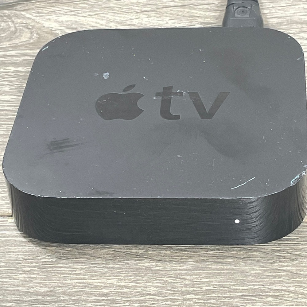 Apple Apple TV 3rd Gen A1469 Black Streaming Media Player 1080p HD Works - Picture 2 of 7